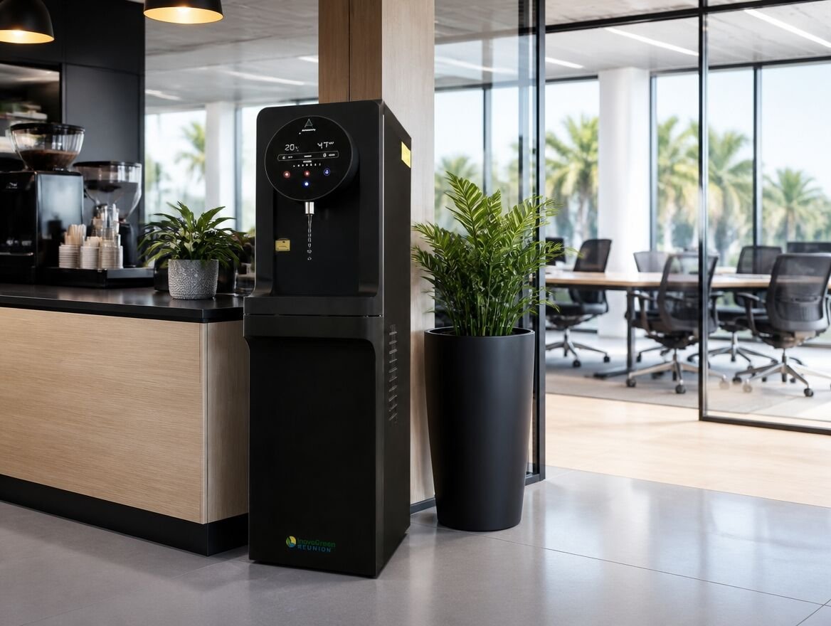 Fontaine AIR'O PURE dans des bureaux